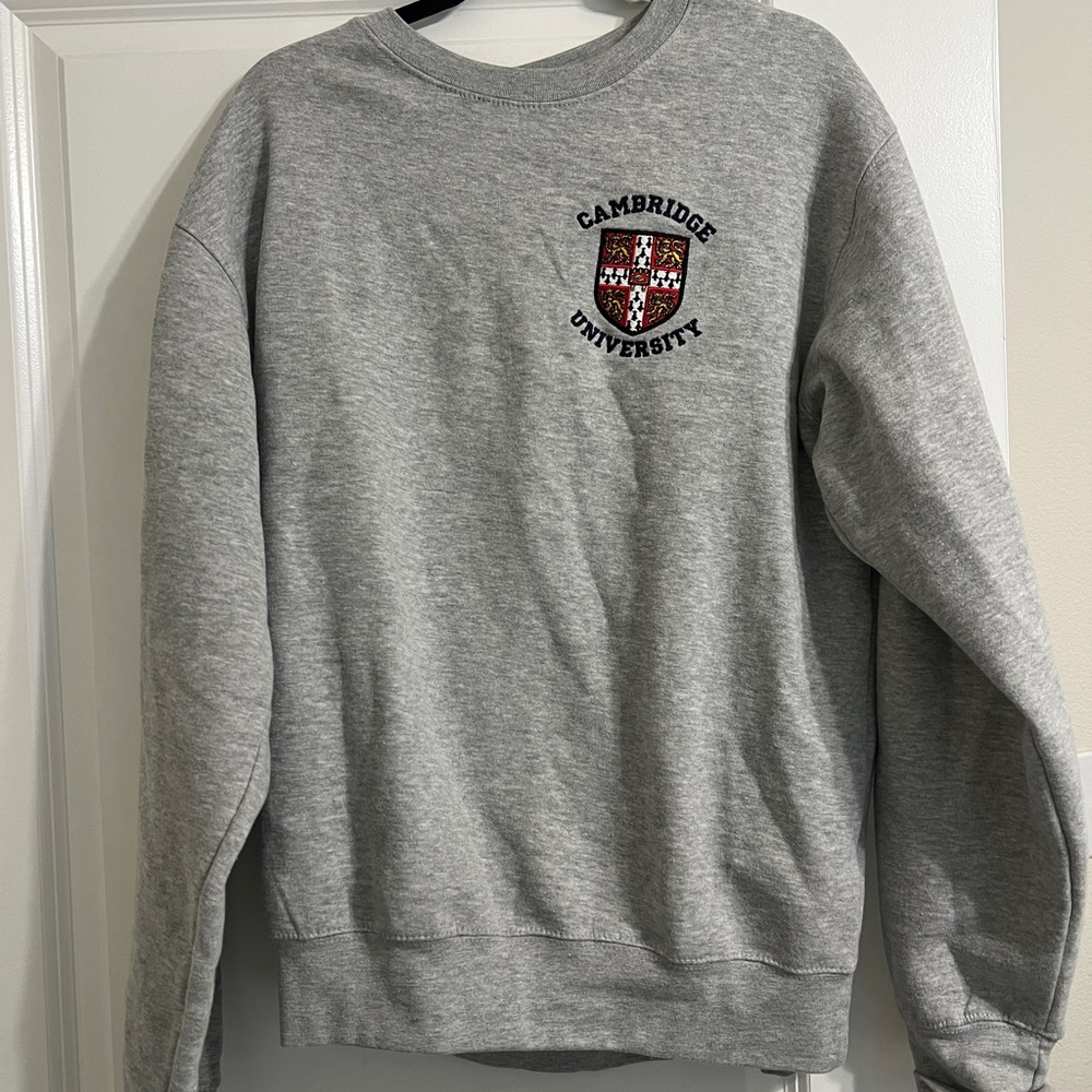 Vintage Cambridge University Crest Crew Neck - XL